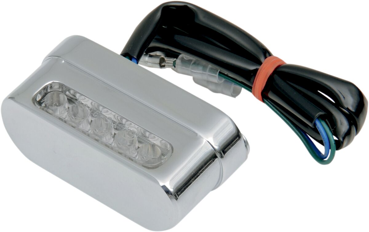 Drag Specialties LIGHT LED TAG CHROME L12-6024CE