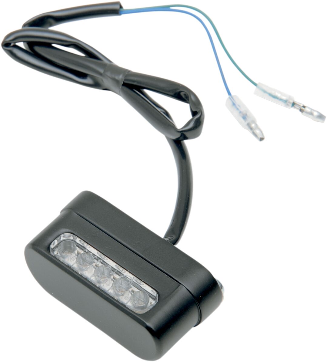 Drag Specialties LIGHT LED TAG MATTE BLACK L12-6024BE