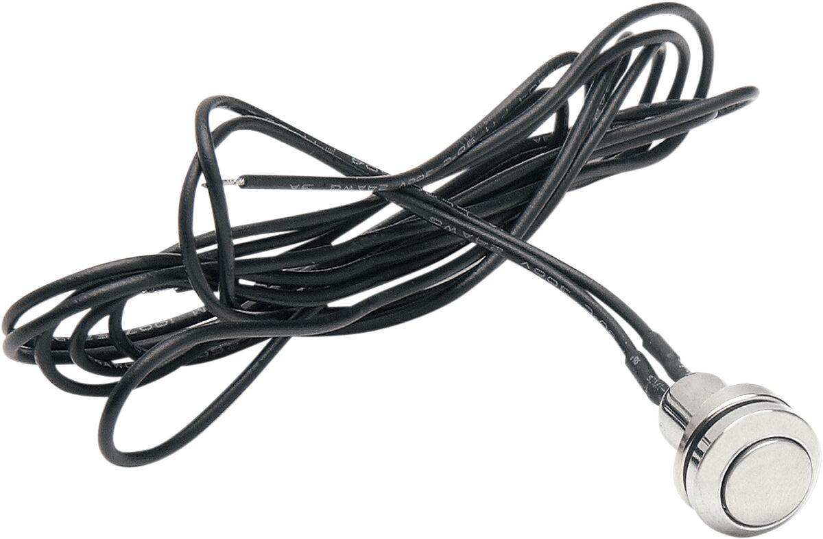 Drag Specialties MINI PUSH-BUTTON SWITCH CHROME 370314