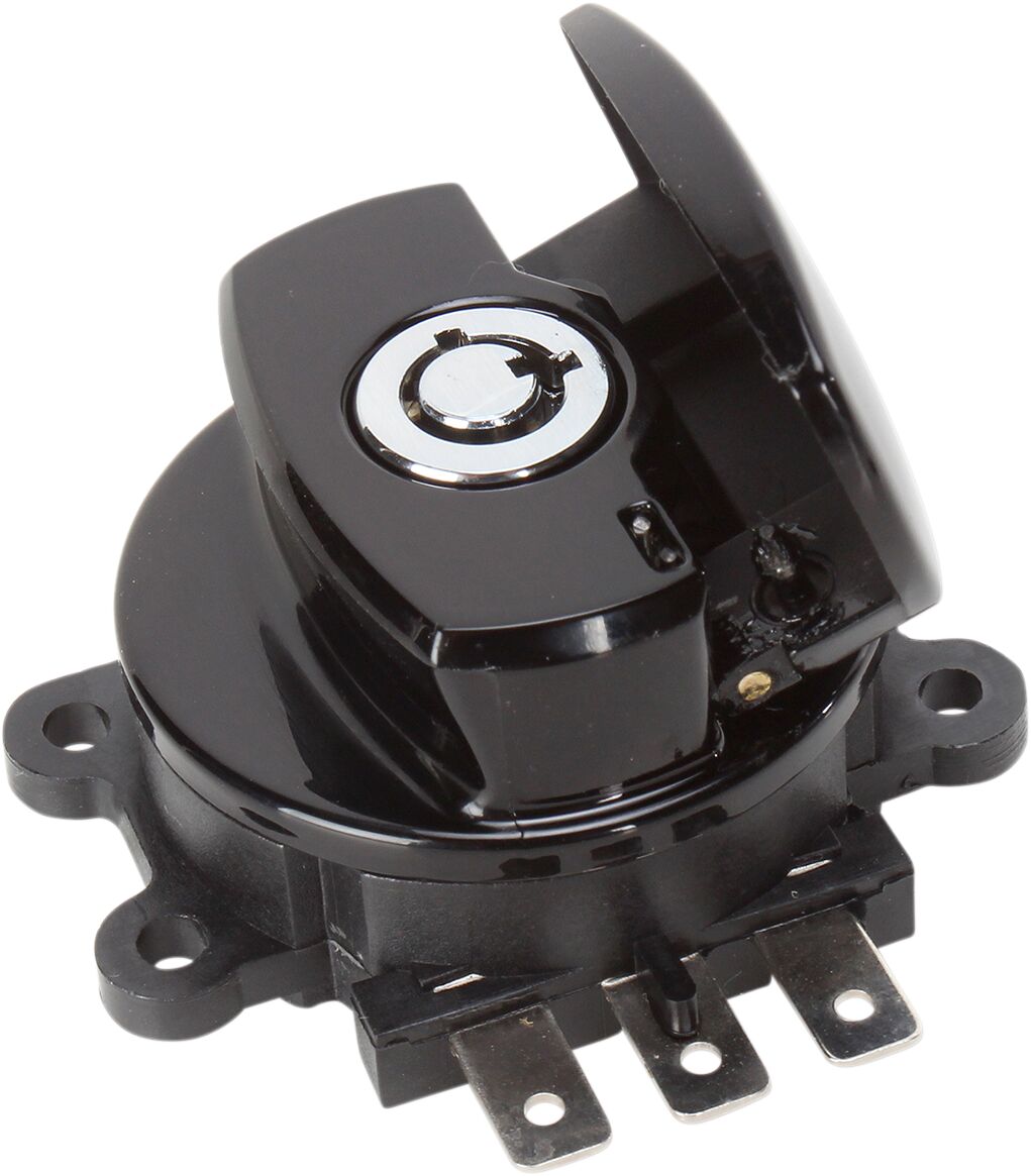 Drag Specialties SIDE HINGE IGNITION SWITCH BLACK 21-0209GB