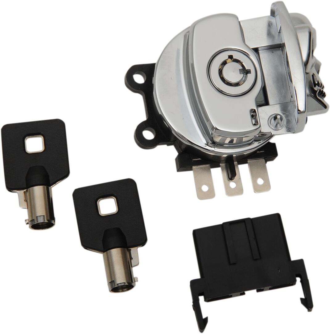 Drag Specialties SWITCH IGNITION SKULL CHROME 21-0209SKD
