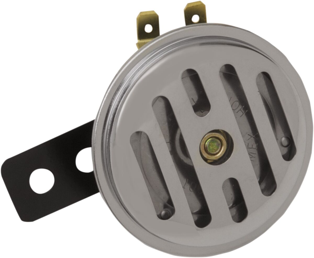 Drag Specialties MINI HORN 2.5" SLOTTED CHROME E11-6158