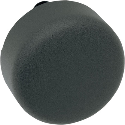 Drag Specialties COVER HORN ROUND WRINKLE BLACK 76705W