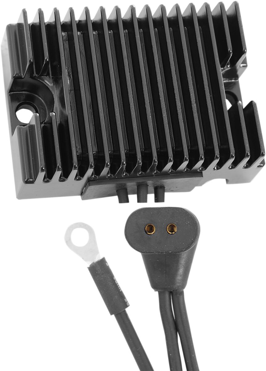 Drag Specialties SOLID-STATE REGULATOR BLACK 74512-79BK