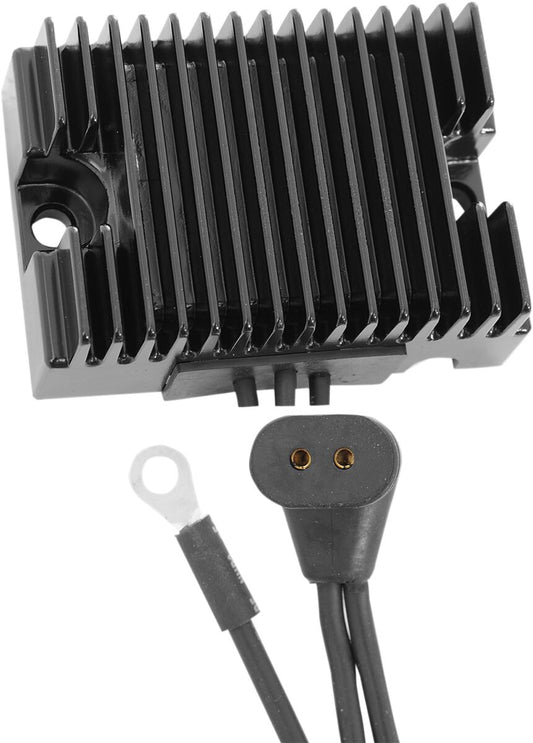 Drag Specialties SOLID-STATE REGULATOR BLACK 74512-79BK