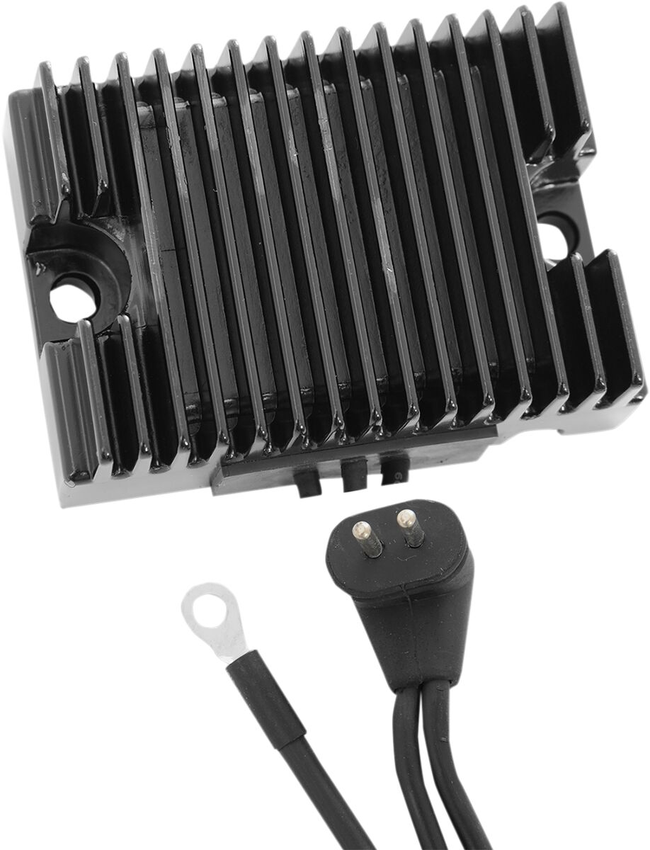 Drag Specialties SOLID-STATE REGULATOR BLACK 74516-86BK