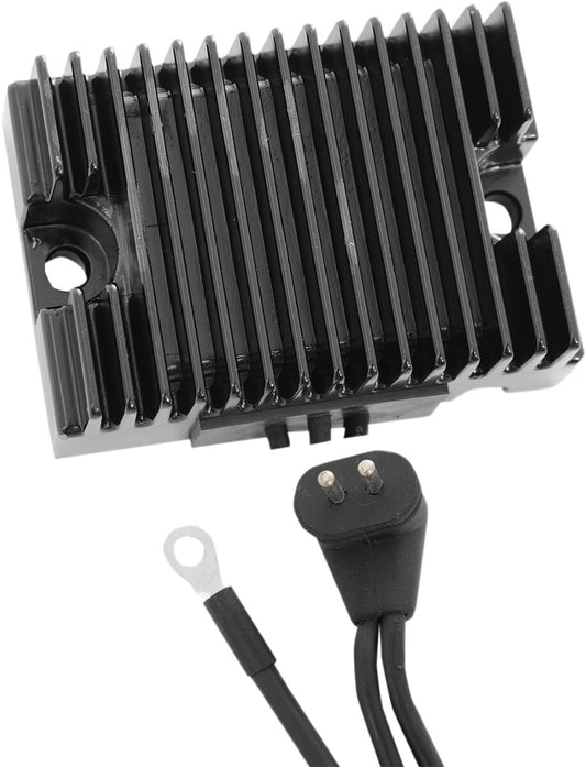 Drag Specialties SOLID-STATE REGULATOR BLACK 74516-86BK