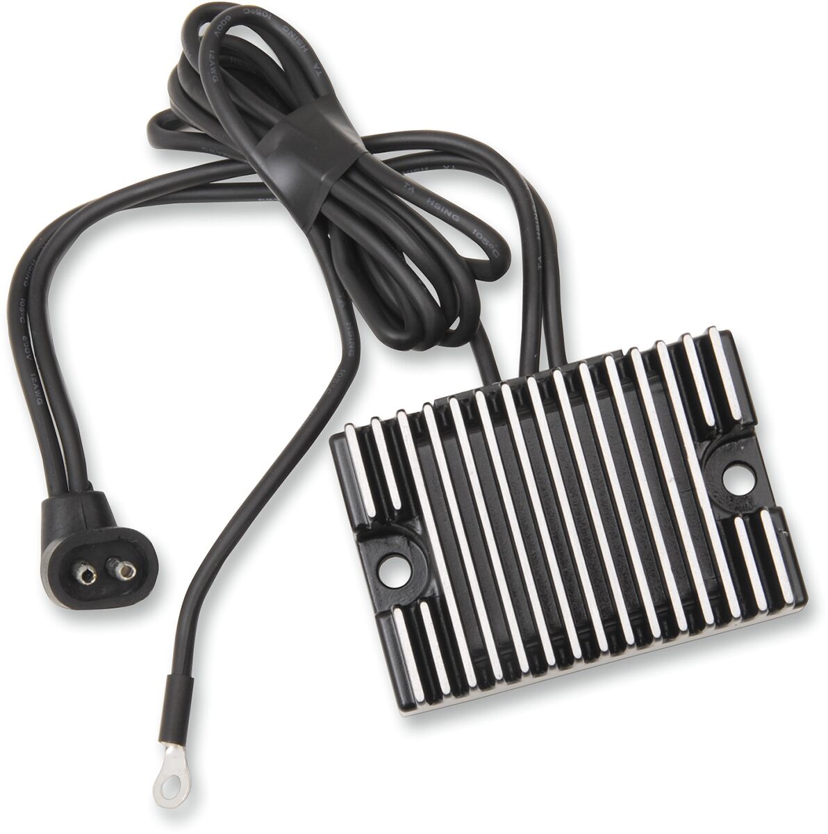 Drag Specialties SOLID-STATE REGULATOR BLACK 74519-88BK
