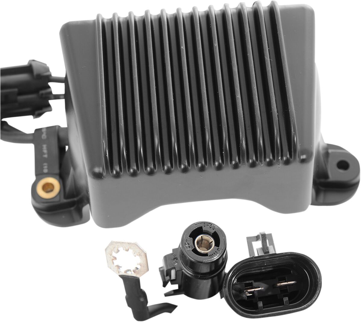 Drag Specialties SOLID-STATE REGULATOR BLACK 74505-04