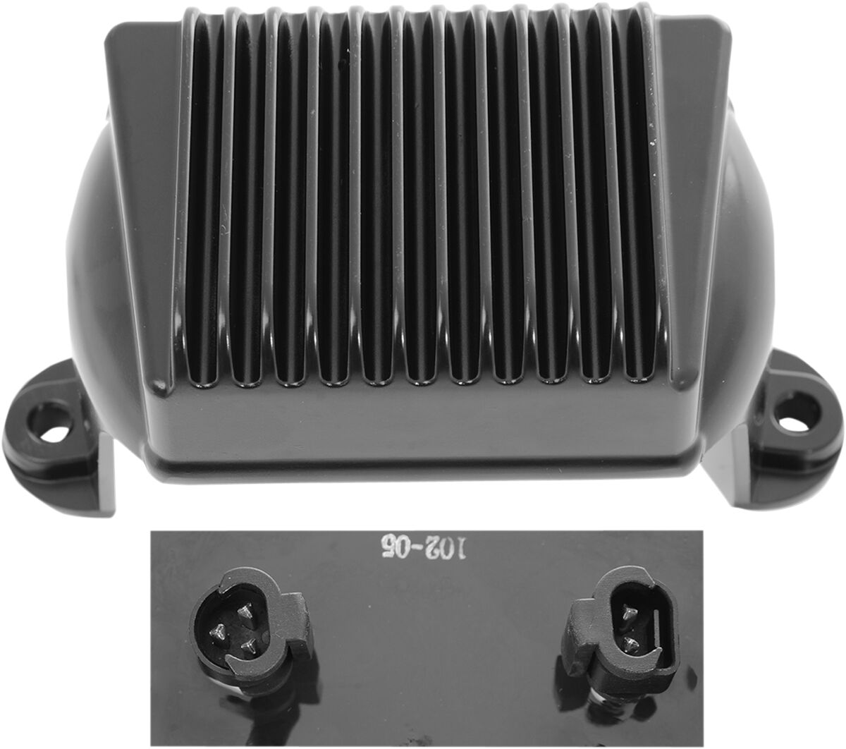 Drag Specialties SOLID-STATE REGULATOR BLACK 74505-06
