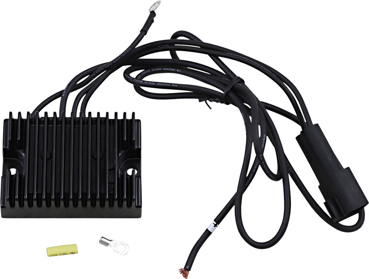 Drag Specialties SOLID-STATE REGULATOR BLACK 74512-00