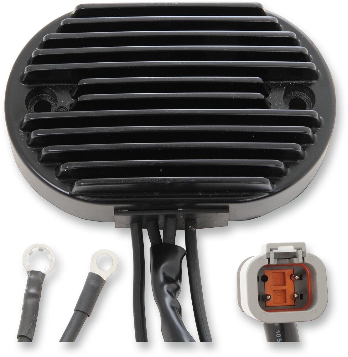 Drag Specialties SOLID-STATE REGULATOR BLACK 74540-01