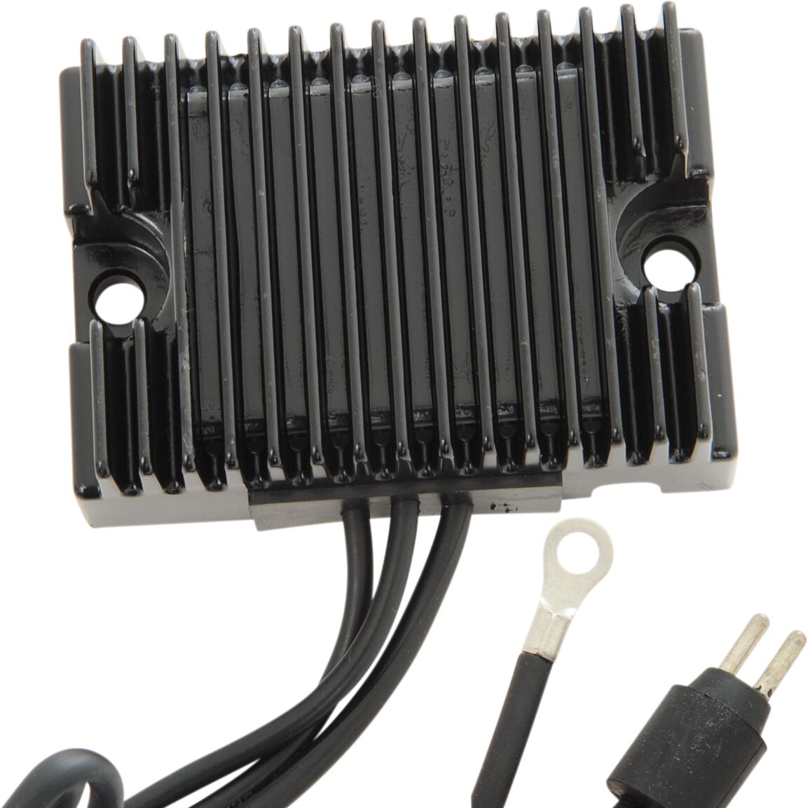 Drag Specialties SOLID-STATE REGULATOR BLACK 74523-84BK