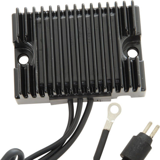 Drag Specialties SOLID-STATE REGULATOR BLACK 74523-84BK