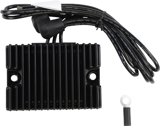 Drag Specialties VOLTAGE REGULATORS BLACK 74519-88BLK