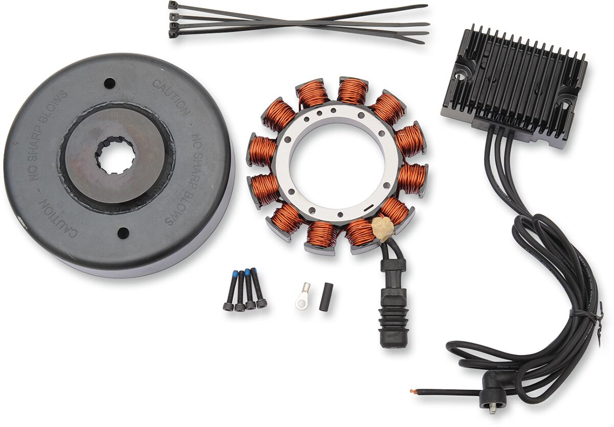 Drag Specialties CHARGING KIT 32A HEAVY-DUTY BLACK 32A-1B