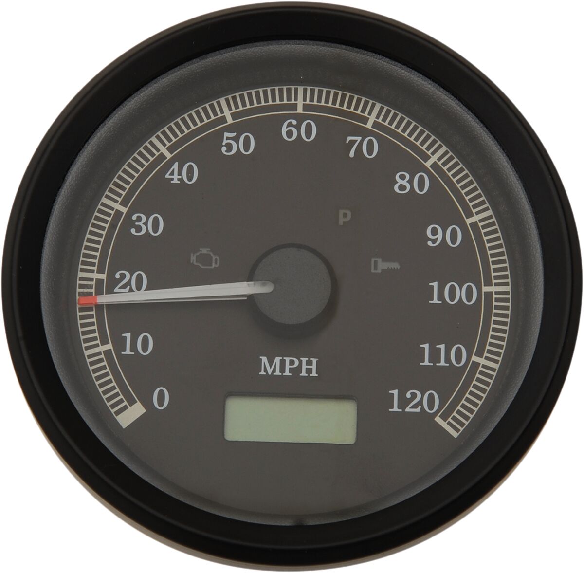 Drag Specialties ELECTRONIC SPEEDOMETERS MPH PROGRAMMABLE 3-3/8" BLACK T21-69A3BBDS