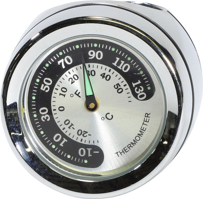 Drag Specialties BAR MOUNT THERMOMETER CHROME O91-6821TN