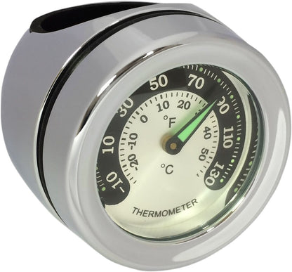 Drag Specialties BAR MOUNT THERMOMETER CHROME O91-6822TN
