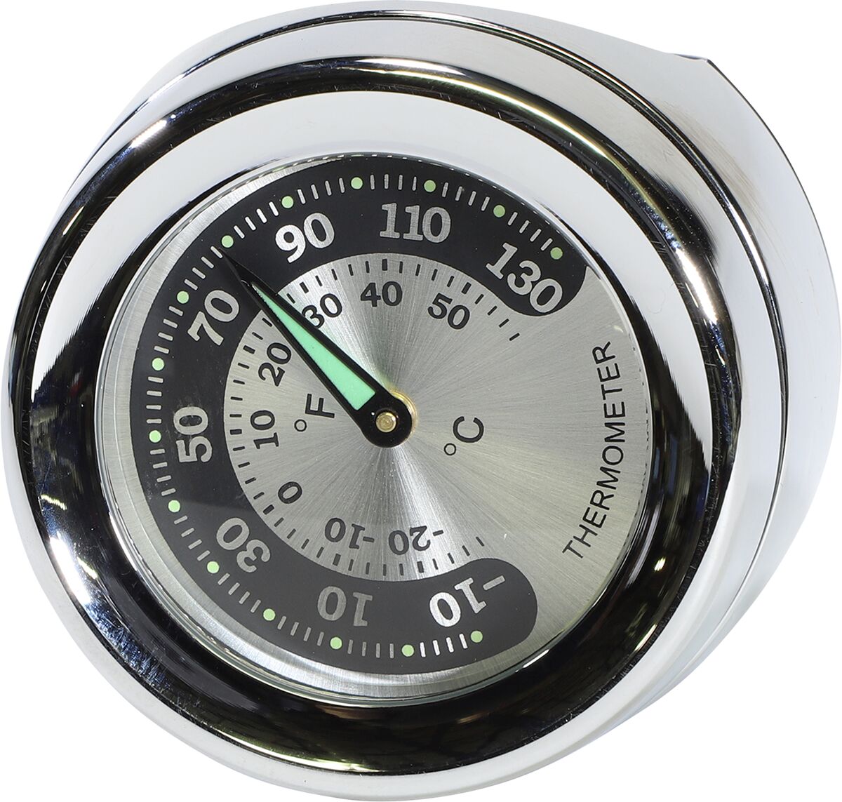 Drag Specialties BAR MOUNT THERMOMETER CHROME O91-6822TN