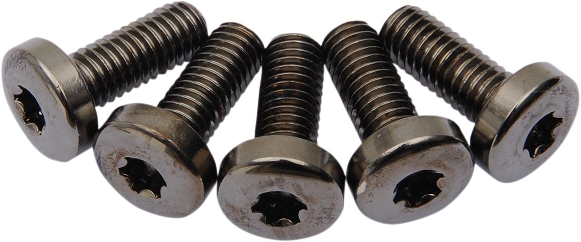 Drag Specialties DISC BRAKE REAR HUB MOUNTING BOLT KIT BLACK MK772BK