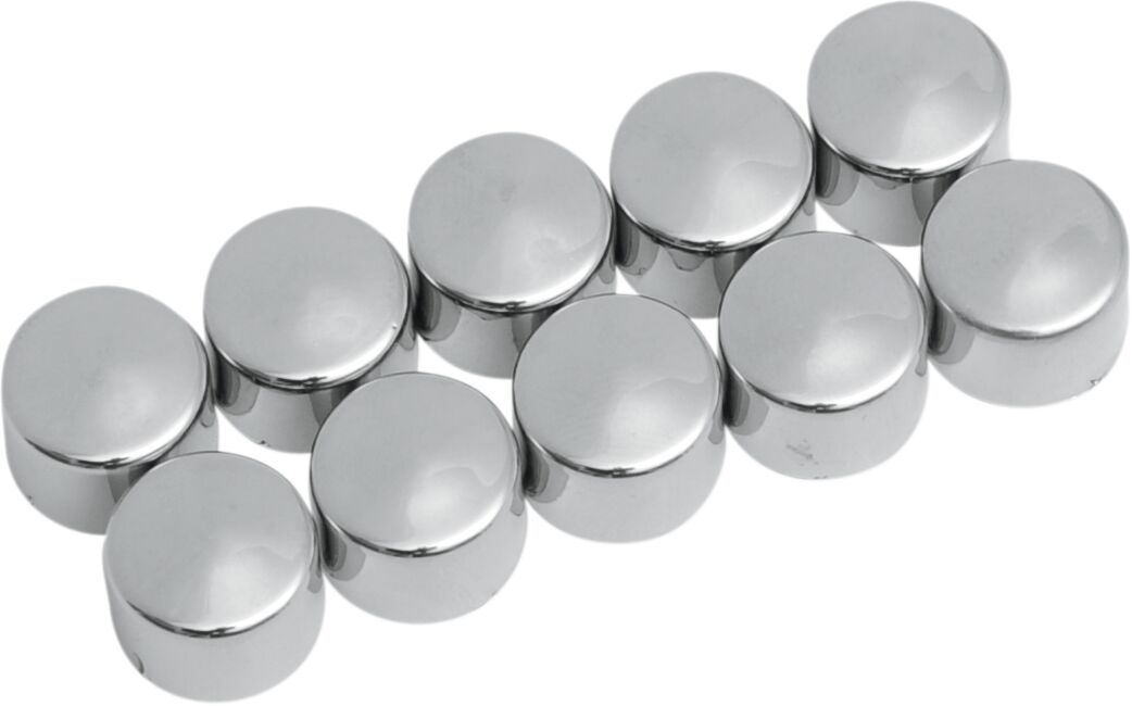Drag Specialties CHROME SOCKET-HEAD ALLEN BOLT COVER 1/4" 352042