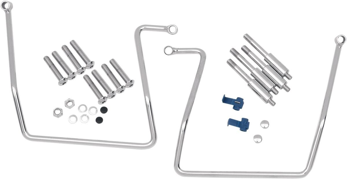 Drag Specialties SADDLEBAG SUPPORT BRACKET CHROME 77-0044CKNU