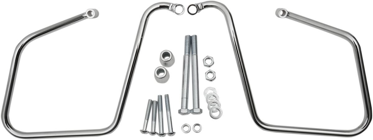 Drag Specialties SADDLEBAG SUPPORT BRACKET CHROME S77-0146DS