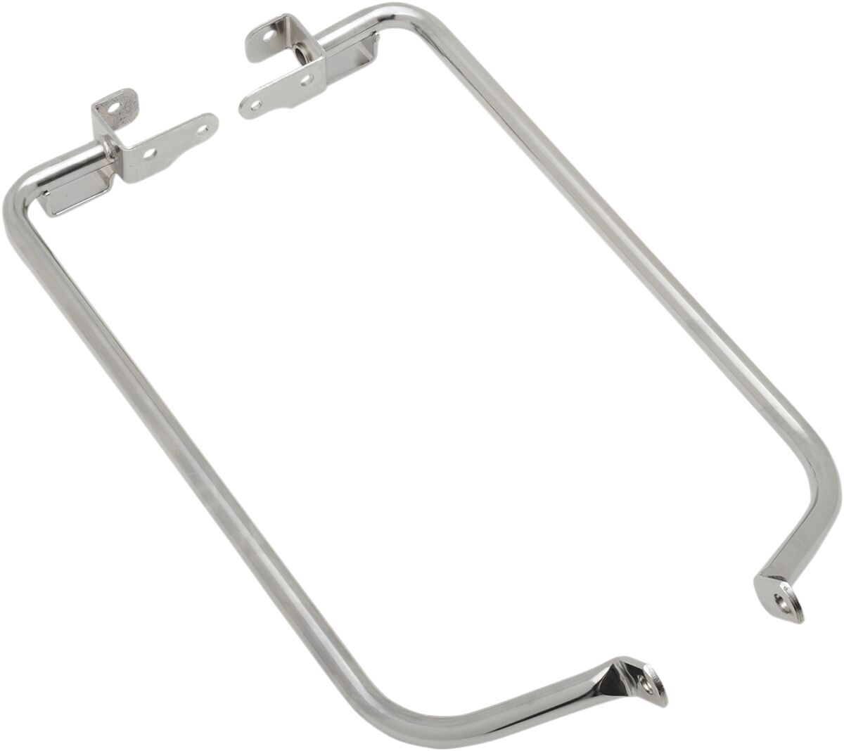 Drag Specialties SUPPORT SADDLEBAGS CHROME 14-2 S77-0148