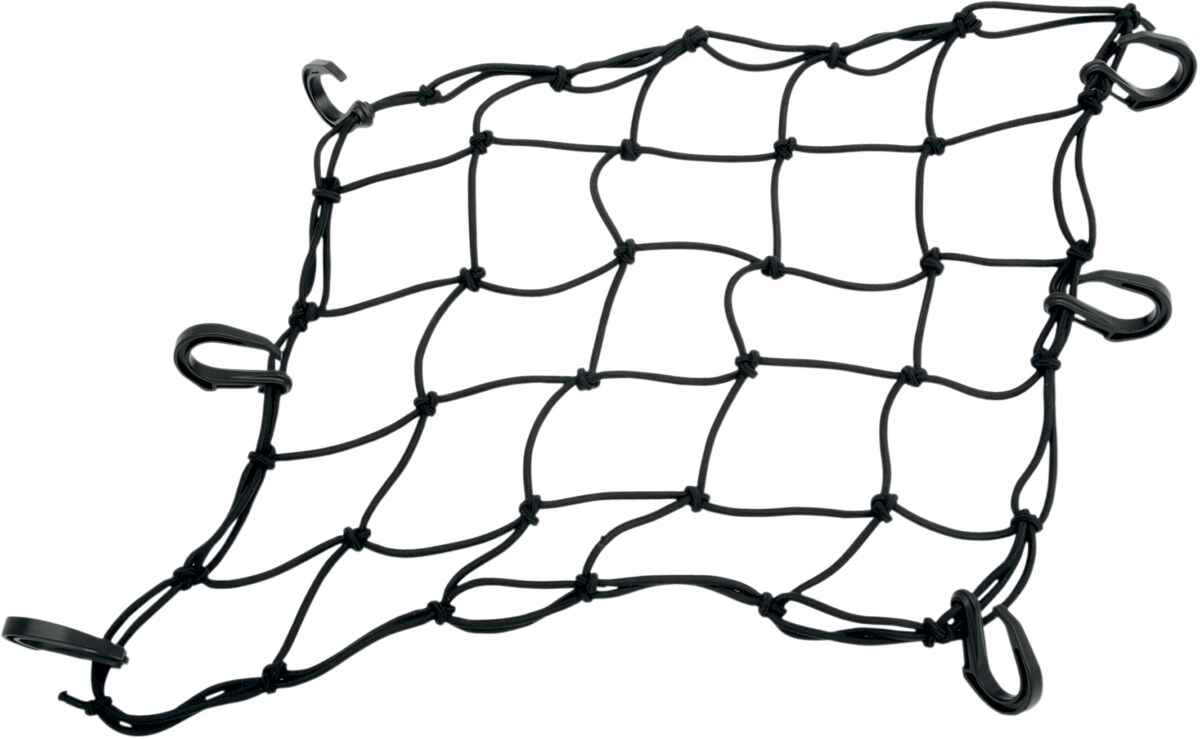 Drag Specialties CARGO NET 15"X15"/38CM X 38CM BLACK 10-6099BPOM