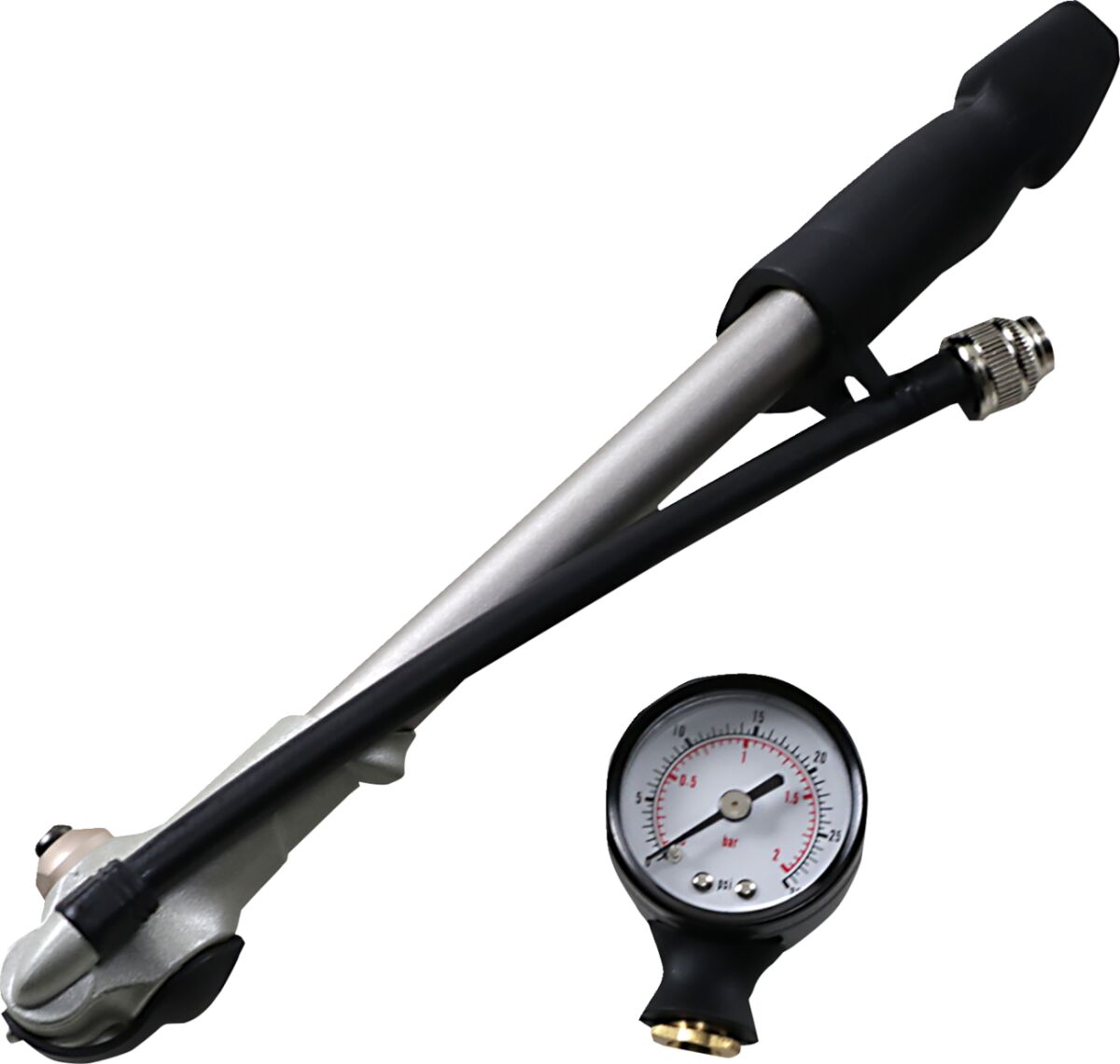 Drag Specialties HI-PRESSURE SHOCK PUMP 0-30 PSI GAUGE 420032