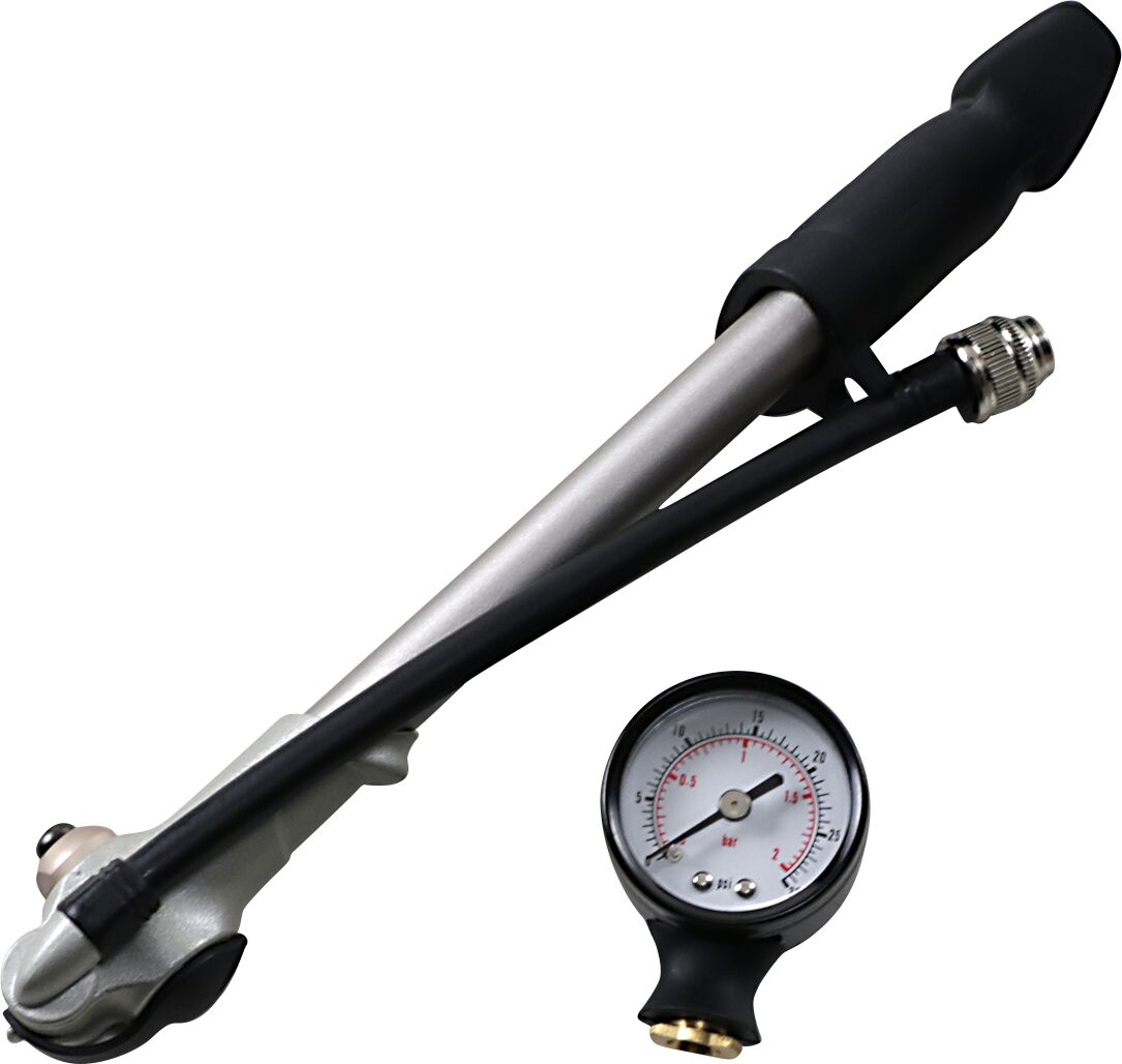 Drag Specialties HI-PRESSURE SHOCK PUMP 0-30 PSI GAUGE 420032