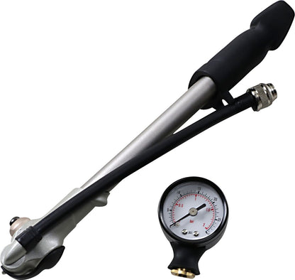 Drag Specialties HI-PRESSURE SHOCK PUMP 0-30 PSI GAUGE 420032
