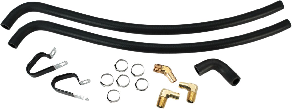 S&S CYCLE OIL LINE KIT FOR T2 LONG BLOCK ENGINES 310-0435