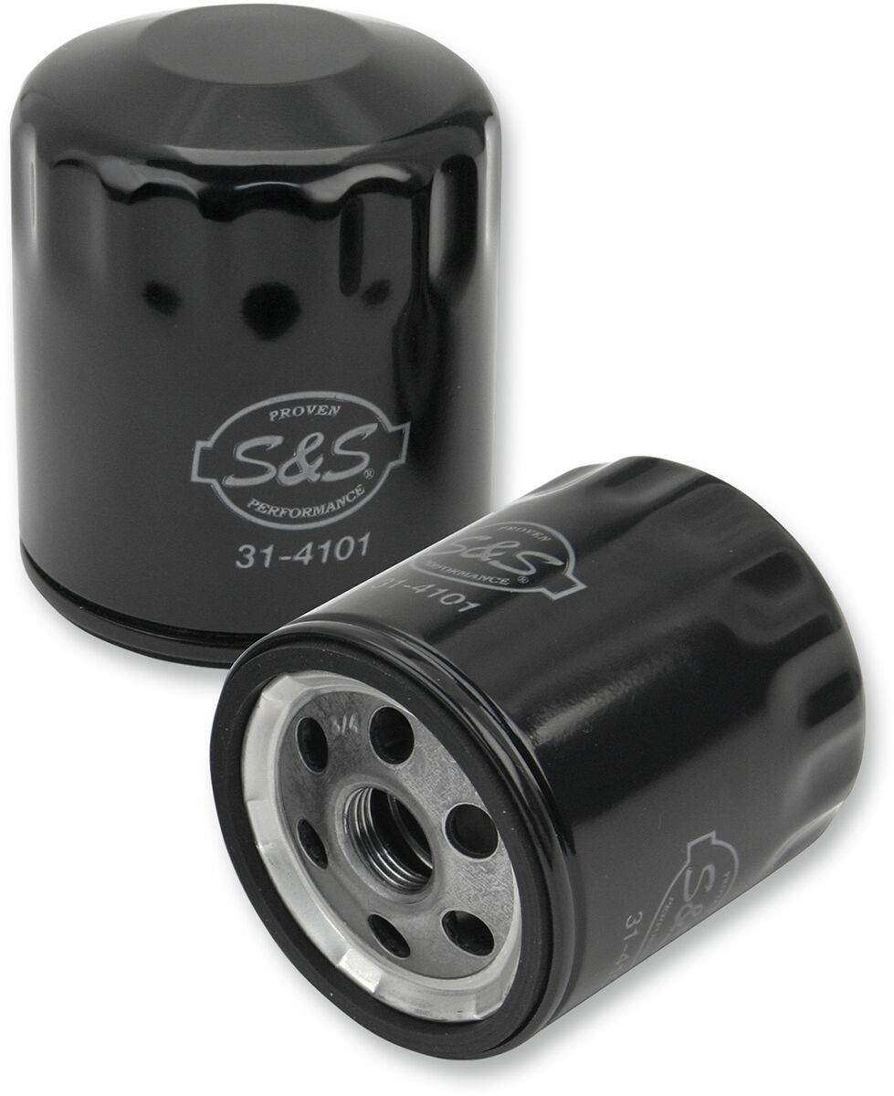S&S CYCLE FILTER OIL W/OR BLK 84-99 31-4101