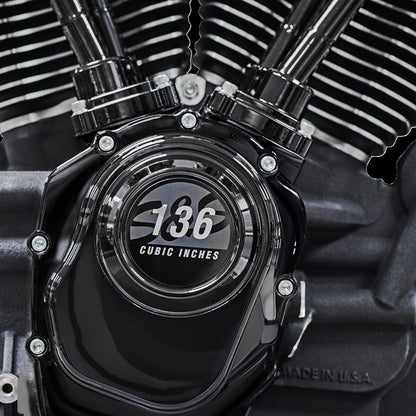 S&S CYCLE Engine 136 Blk w/550G Cam OilCool RaceOnly M8 17-23 Touring 310-1289