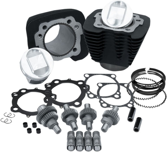S&S Cycle Hooligan Kit 1200CC to 1250CC Black 910-0608