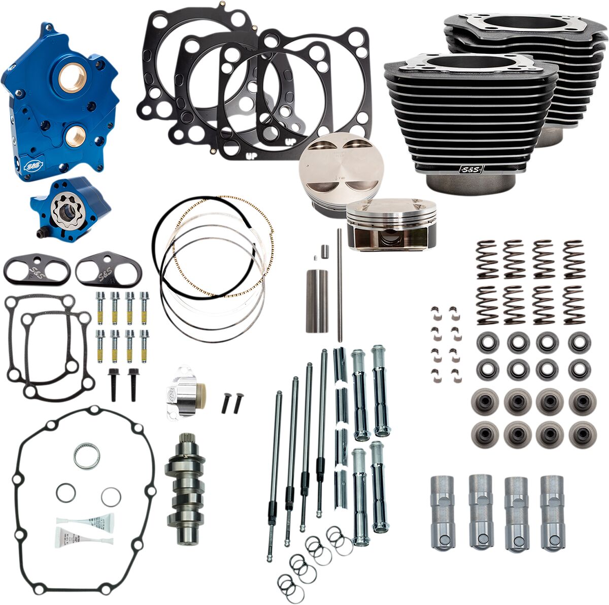 S&S CYCLE POWER PK CHN M8 BKG OIL 310-1109B