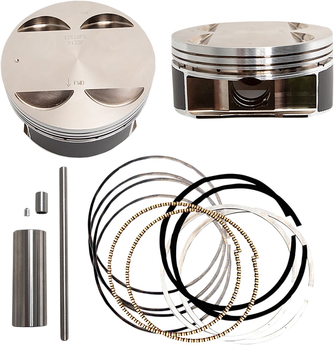S&S CYCLE PISTON KIT 124 1.143 920-0135