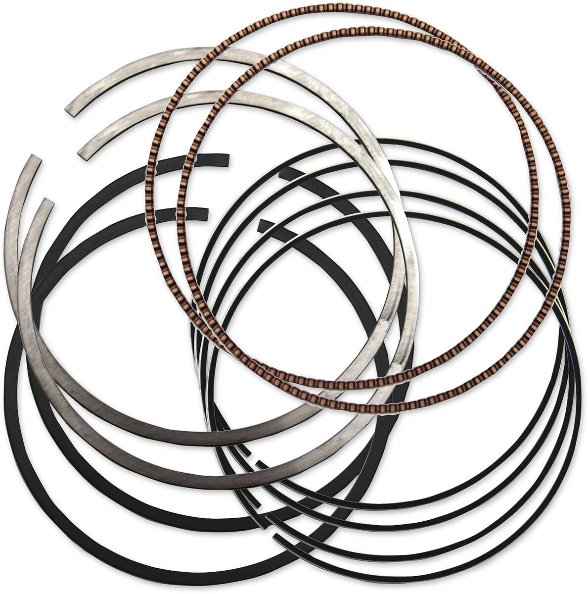 S&S CYCLE PISTON RINGS CHROMOLY FACED STANDARD 940-0014