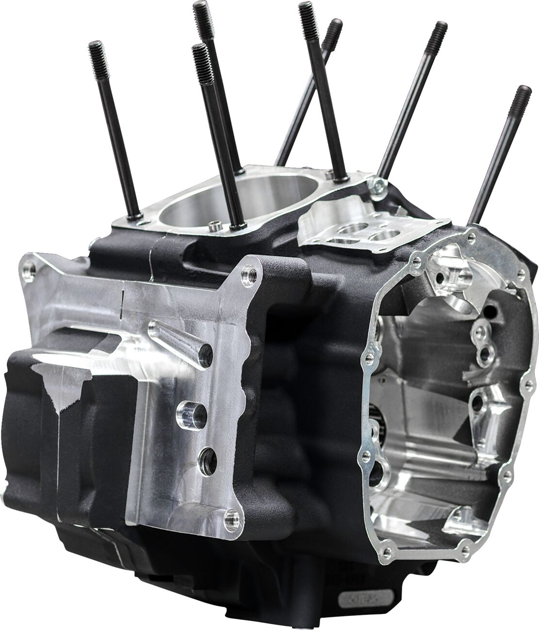 S&S CYCLE Crankcase Assembly MK-Series Black M8 Softail 310-1326