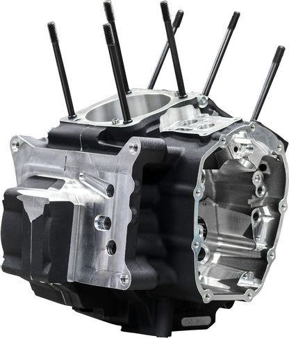 S&S CYCLE Crankcase Assembly MK-Series Black M8 Softail 310-1326