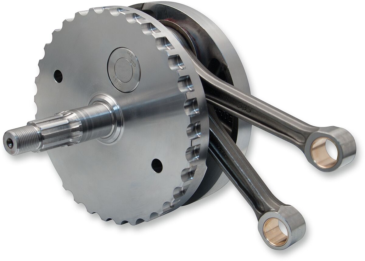 S&S CYCLE FLYWHEEL ASSEMBLY 3 PIECE W/SPROCKET BEARING NON-BALANCED 320-0354