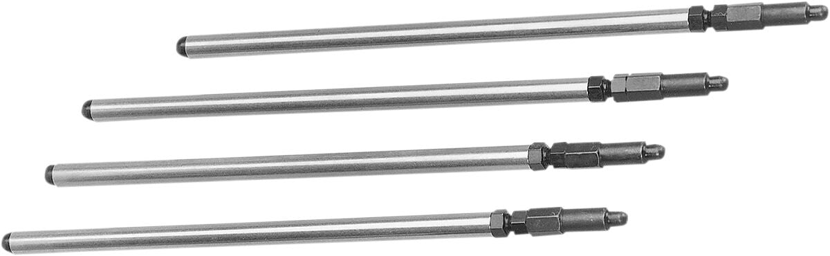 S&S CYCLE PUSHROD,SET,ADJUSTABLE,STOCK,HYDRAULIC TAPPET,STEEL, 930-0051