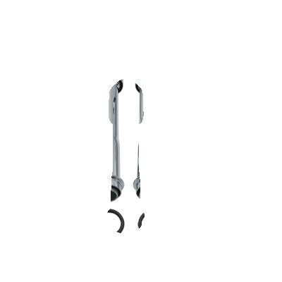 S&S CYCLE PUSHROD COVER KIT CHROME 106-1340