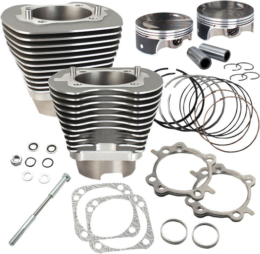 S&S Cycle CYLINDER,Kit,4-1/8"BORE,STOCK Bolt PATTERN,5.004",4-5/8"STROKE,106-3491A,STONEGRAY, 910-0469