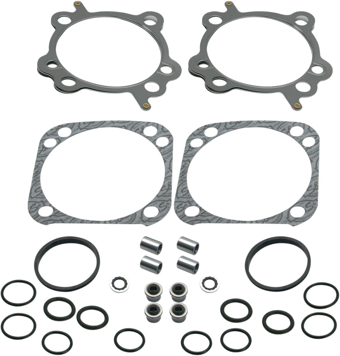 S&S CYCLE TOP END GASKET KIT 4.125" TWIN-CAM STOCK-PATTERN 90-9510