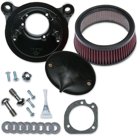 S&S CYCLE AIR CLEANER KITS STEALTH W/O COVER 170-0300B