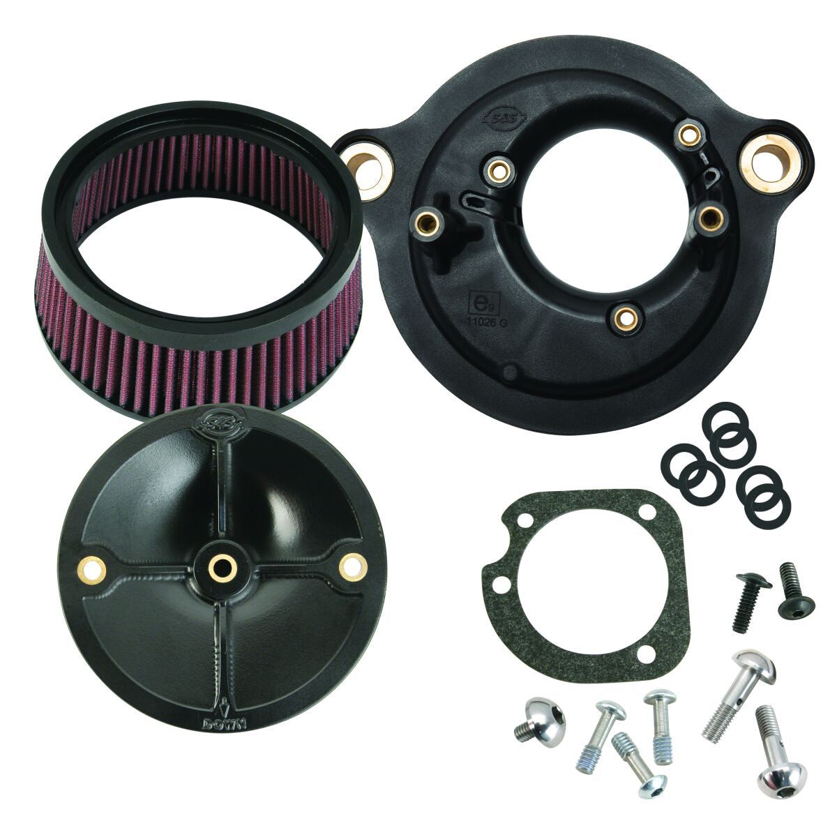 S&S CYCLE EC AIR CLEANER STEALTH M8 170-0521
