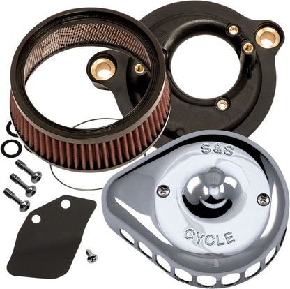 S&S CYCLE AIR CLNR CHR MTD M8 170-0435C